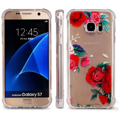 Case for Galaxy S7,Cutebe Ultra Hybrid Shockproof Hard PC  TPU Bumper Case Scratch-Resistant Cover for Samsung Galaxy S7 2016 Release
