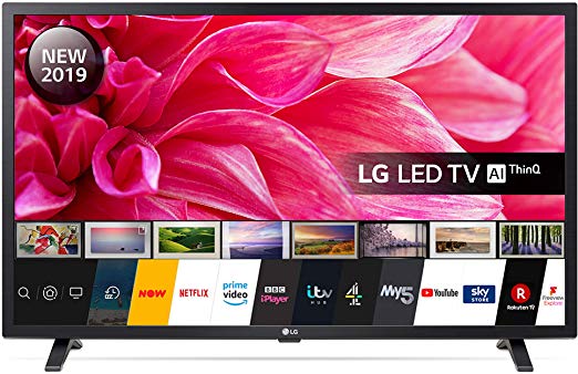 LG Electronics  32LM630BPLA.AEK 32-Inch HD Ready Smart LED TV with Freeview Play - Ceramic Black colour (2019 Model)