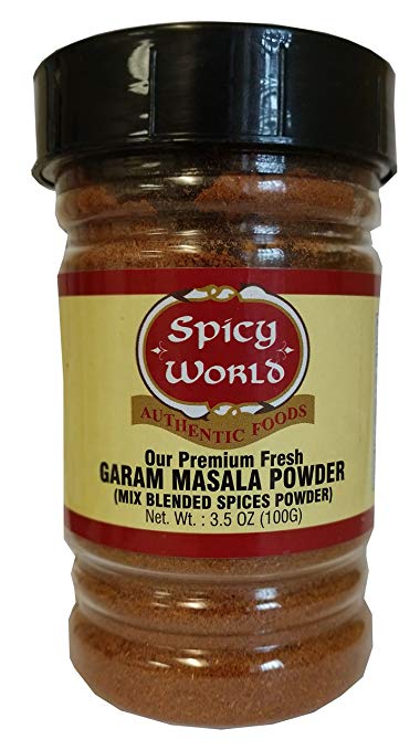 Spicy World Garam Masala 3.5 Ounce Jar - Premium Indian Blend with 15  Ingredients
