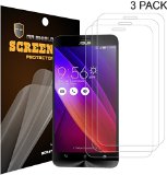 Mr Shield For Asus Zenfone 2 55 Inch ZE550ml  ZE551ml Premium Clear Screen Protector 3-PACK with Lifetime Replacement Warranty