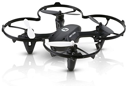 Drone with HD Camera,DeeRC HS170C 6-Axis Gyroscope 2.4 GHz Remote Control Quadcopter with 4 GB SD Card - Black