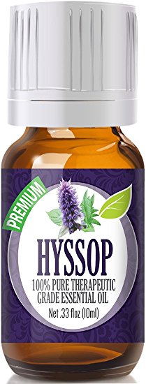 Hyssop 100% Pure, Best Therapeutic Grade Essential Oil - 10ml