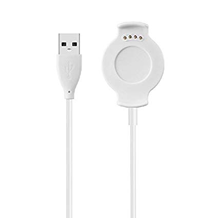 Kissmart Watch 2 Charger Cable (3ft/1m), Replacement Charger Charging Cradle Dock for Huawei Watch 2nd Gen Smart Watch (White)