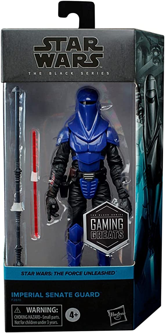 Star Wars The Black Series Gaming Greats 6 Inch Action Figure Exclusive - Imperial Senate Guard (Blue)