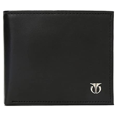 TITAN Black Leather Men's Wallet (TW112LM1BK)