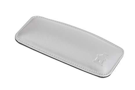 Motte Mouse Wrist Rest Pad Leather Ergonomic Computer Cushion - Durable Lightweight Wrist Support (Gray)