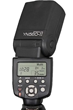 Yongnuo YN-560 II Speedlight Flash for Canon and Nikon GN58