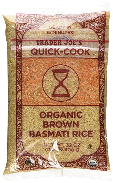 Trader Joe's Organic Brown Basmati Rice 32 oz