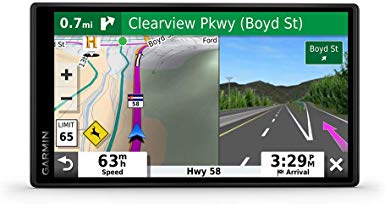 Garmin DriveSmart 55 & Traffic: GPS navigator with a 5.5” display, hands-free calling, included traffic alerts and information to enrich road trips