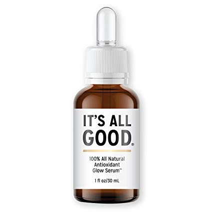It’s All Good Natural Vitamin C Facial Serum | Topical Anti Aging, Anti Wrinkle, Antioxidant Skin Care for Face - All Natural Vegan Rosehip Essential Oil |  1 fl oz