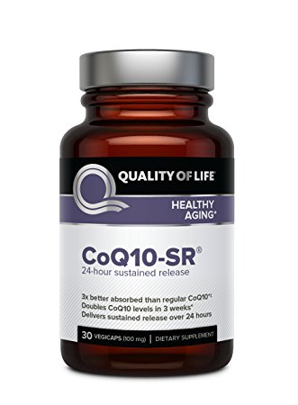 Powerful CoQ10 Supplement – Sustained Released MicroActive CoQ10 for Enhanced Absorption – 100mg of CoQ10 Per Capsule Supports Cardiovascular, Immune, Energy & Heart Health–30 Vegetable Capsules