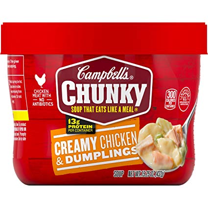 Campbell's Chunky Soup, Creamy Chicken & Dumplings, 15.25 oz