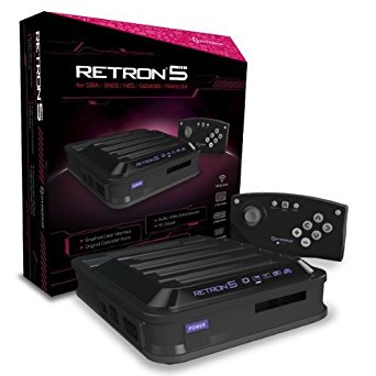 Hyperkin RetroN 5 Retro Video Gaming System (5 in 1) - Black (Electronic Games)
