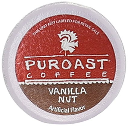 Puroast Coffee Keurig Cups, Vanilla Nut, 30 Count
