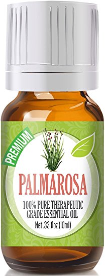 Palmarosa 100% Pure, Best Therapeutic Grade Essential Oil - 10ml