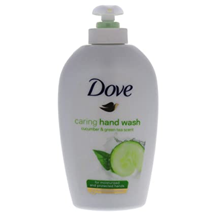 Dove Liquid Caring Hand Wash Cucumber & Green Tea Scent By Dove for Unisex - 8.45 Oz Hand Wash