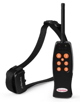 Dogwidgets DW-15 Dog Training Collar With Remote E Collar With Strong Vibration For Small Medium Large Dogs Rechargeable Dog Shock Collar Pet Safe For Dogs 6 to 100 Pounds