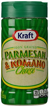 Kraft Grated Parmesan/Romano, 8 oz