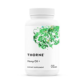 Thorne Research - Hemp Oil   with Hemp Stalk Oil, Clove, Black Pepper, Hops, and Rosemary - 30 Gelcaps
