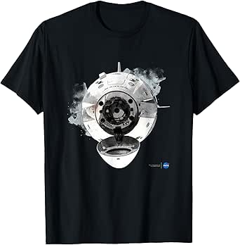 NASA SpaceX Dragon Capsule Docking T-Shirt