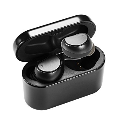 HOT SKY Bluetooth Wireless Earphones Headset for iPhone 6/8 Plus, Samsung Galaxy S8/Note 8, LG HV-316TS - Black