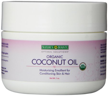 Natures Bounty Optimal Solutions Coconut Oil 7 Ounce