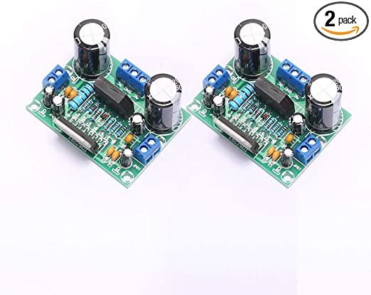 DEVMO 2Pcs TDA7293 100W Digital Audio Amplifier AMP Module Board AC 12V-50V Mono Single Channel