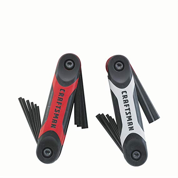 CRAFTSMAN 946006 2 Piece Folding Hex Key Set