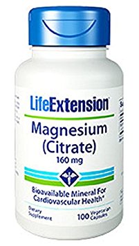 Life Extension Magnesium (Citrate) 160Mg 100 vegetarian capsules