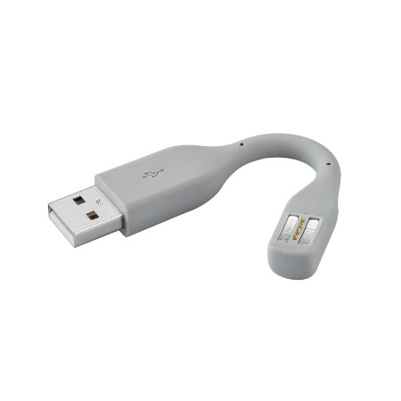 Getwow Replacement USB Charging and Data Transfer Cable Cord for Jawbone UP3 UP4 UP2 - 4 Inches - Gray