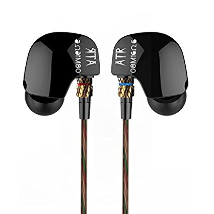 KZ ATR HIFI Stereo Super Bass Noise Isolating Sport In Ear Earphones Without Mic