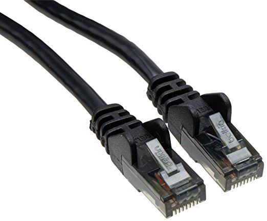 CABLE,CAT6,UTP,RJ45M/M,50',BLK,PATCH,SNAGLESS