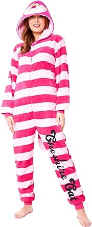 Disney Stitch One Piece Pyjama Unisex - Snug Fit Costume for Cosplay and Halloween – Flannel One-Piece Sleepwear