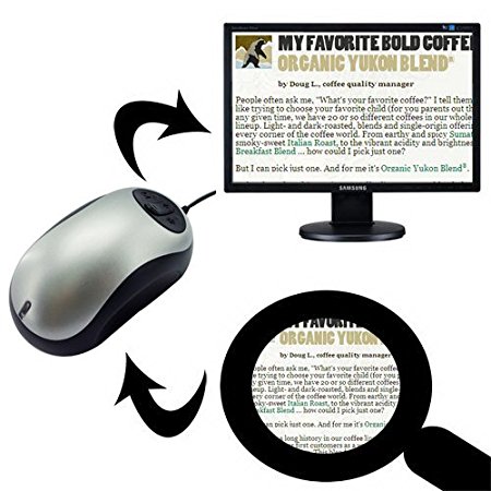 ViSee Electronic Digital Video Magnifier for TV: Visual/Reading Aide