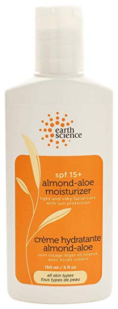 EARTH SCIENCE - Almond-Aloe Moisturizer with SPF 15  (5 fl. oz.)