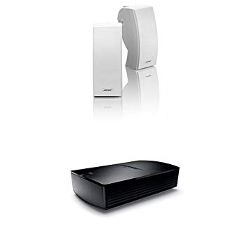 Bose 251 Outdoor Speakers (White)   Bose SoundTouch SA-5 Amplifier
