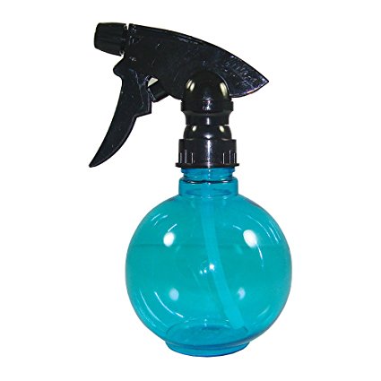 Hair Art Spray Bottle 10 oz. Blue Spherical Shape