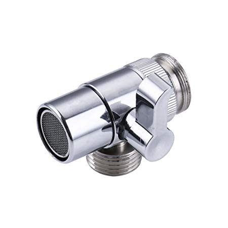 KES BRASS Diverter for Kitchen or Bathroom Sink Faucet Replacement Part M22 X M24, Polished Chrome, PV10