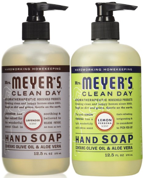 Mrs. Meyers Liquid Hand Soap Lavender & Lemon Verbena, 12.5 oz. each