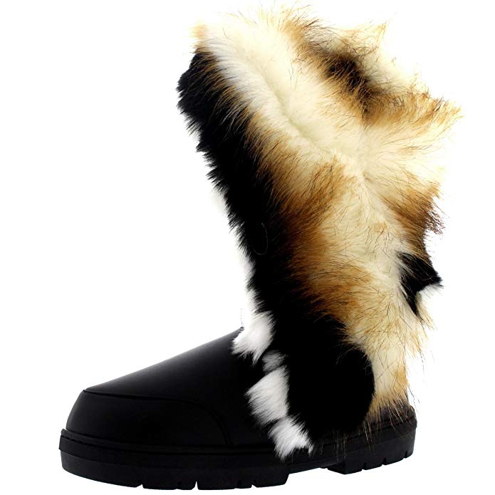 Holly Womens Tall Tassel Winter Cold Weather Snow Rain Boots