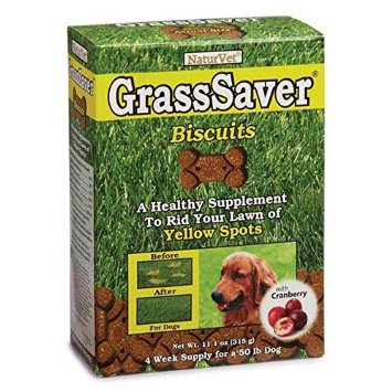 NaturVet GrassSaver Biscuits wCranberry 111oz