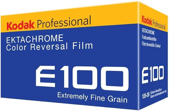 Kodak Ektachrome E100G Colour Slide Film ISO 100 35 mm 36 Exposures Transparent