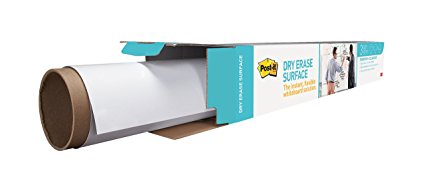 Post-it Dry Erase Surface (8 ft x 4 ft) - Great for Tables, Desks and Other Surfaces!
