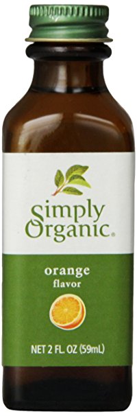 Simply Organic Orange Flavor Certified Organic, 2-Ounce Container