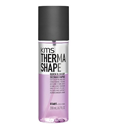 KMS California Therma Shape Quick Blow Dry (Faster Drying and Light Conditioning), 200 mL/6.7 oz.