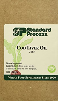 Standard Process- Cod Liver Oil, 180 Perels