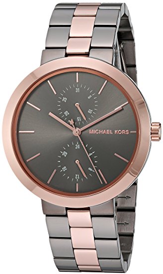 Michael Kors Women's Garner Grey Rose Gold Watch MK6431