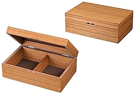 Wooden Storage Box for Standard Size Chess Pieces - Chess Box Standard Light