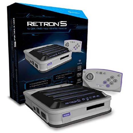 Hyperkin RetroN 5 Retro Video Gaming System - Gray