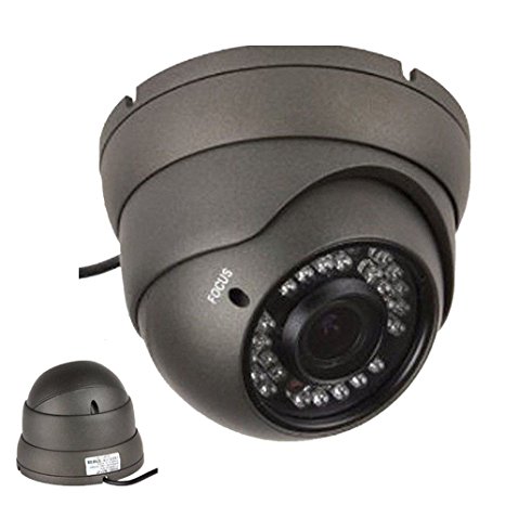 101AV Lot of 8 1000TVL Dome Security Camera 2.8-12mm Varifocal Lens 1/3